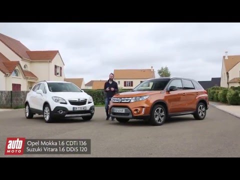 2015 Opel Mokka vs Suzuki Vitara : Comparatif vidéo