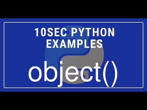 10sec Python Examples Object Built In Function By Code Recipe