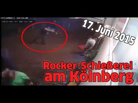 Köln: Rocker-Schießerei am Kölnberg 17. Juni 2015