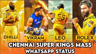 CSK Vikram Version  Chennai Super Kings 💛  CSK 