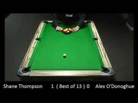 10/01/2015 - Snookes - Final - Shane Thompson v Alex O'Donoghue