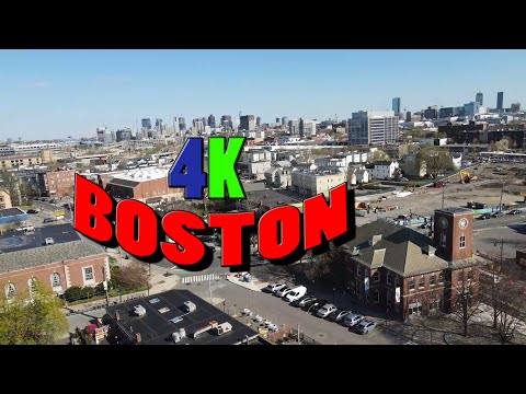 BOSTON 4K - DRONE (SOMERVİLLE)