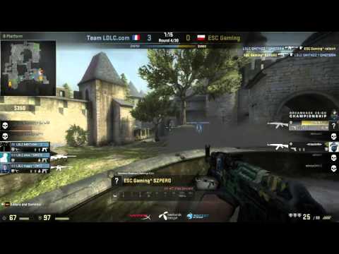 LDLC vs ESC (de_cabblestone) - Group C - DreamHack Winter 2014 - CS:GO LAN
