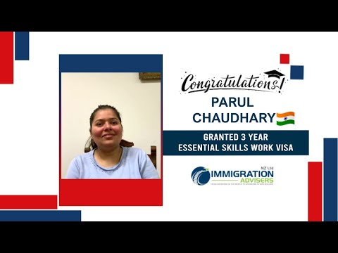 Parul Chaudhary's Essential Skills Work Visa