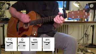 Never Gonna Give You Up - Acoustic Guitar - Vocal Track by Rick Astley