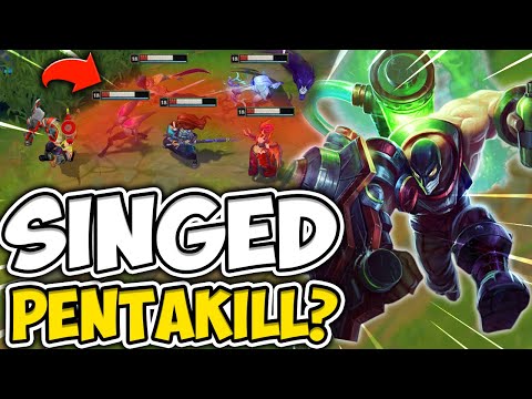 THE 1V5 SINGED PENTAKILL DREAM!! (STOLEN BY VAYNE) - League of Legends