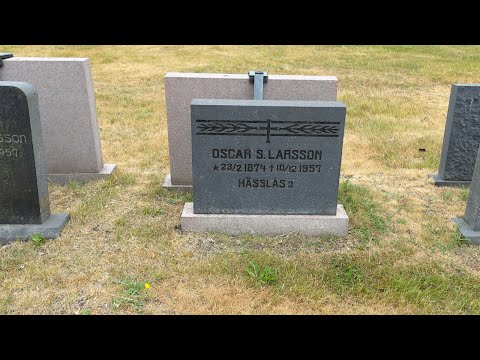 Stafsinge kyrkogård - Oskar Larsson