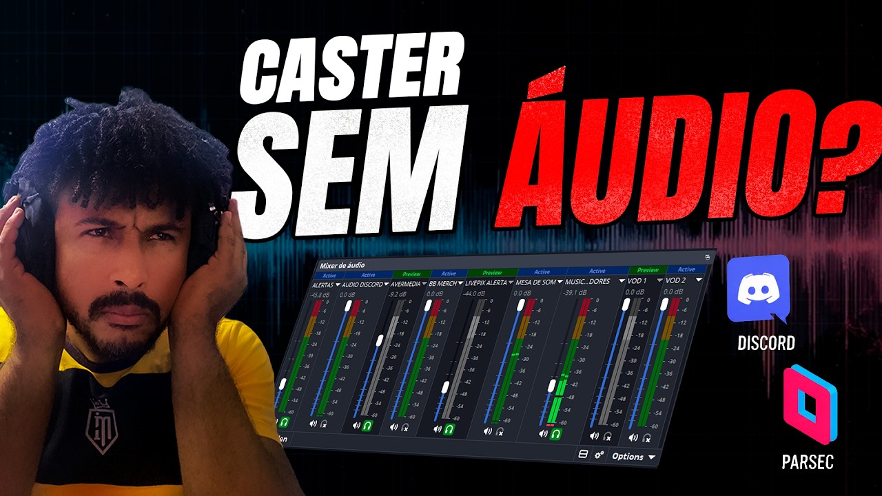 Como enviar o áudio do OBS para convidados no Discord ou Parsec