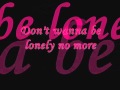 lonely no more lyrics