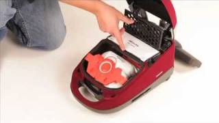Miele S6 Red Velvet Canister Vacuum Cleaner
