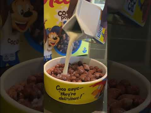 KELLOGG’S COCO POPS ROCKS #ASMR MILK POURING #kelloggs #cocopops