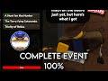 How To Complete The Hunt At 100% (FULL GUIDE) Slap Battles Roblox THE HUNT EVENT