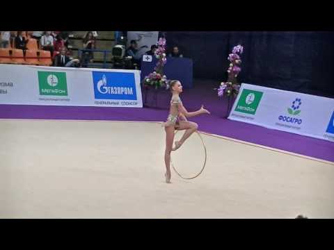 Anastasiia Sergeeva (RUS)  hoop  Grand Prix Moscow 2017