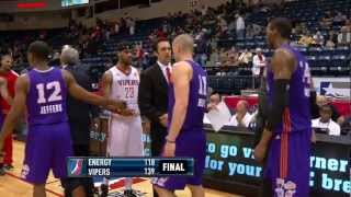 preview picture of video 'NBA D-League Highlights: Iowa Energy 118, Rio Grande Valley Vipers 139, 2013-3-21'