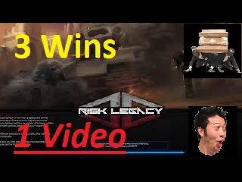 Starcraft 2 Risk Legacy - 3 Quick Wins In 1 Video - Live Gameplay + Thoughts