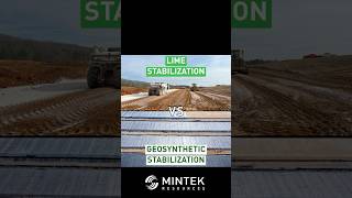 Lime vs. Geosynthetic Stabilization