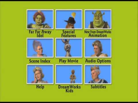 Shrek 2 Dvd Menu