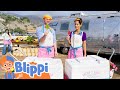 Ice Lollies At The Pier Blippi Vehicles Learning Videos For Kids