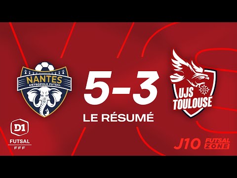 D1 Futsal - J10  Nantes Métropole Futsal vs UJS Toulouse