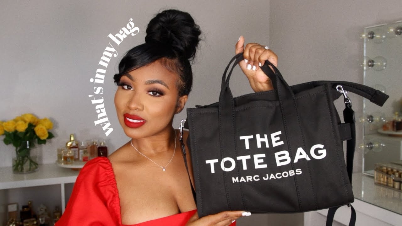 What's In My Bag 2022 | Marc Jacobs Small Canvas Tote Review | Kathryn Bedell