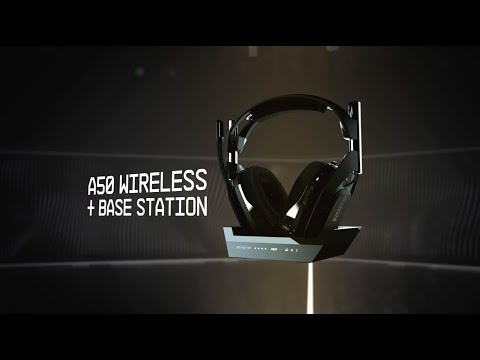 ASTRO Gaming A50 Wireless + Base Station - Xbox One/PC - (Black/Gold) - Refreshed Version)