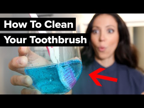 How to clean toothbrush deals