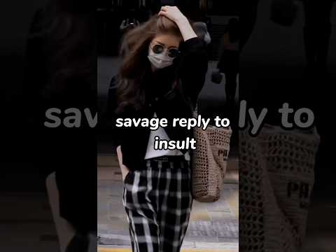 savage reply to insult (pt 2) #shorts