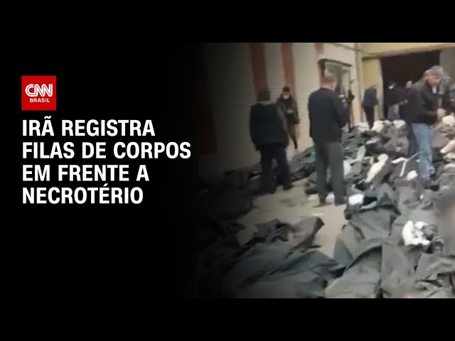 Protestos no Irã: Corpos são empilhados em necrotérios improvisados no país | LIVE CNN