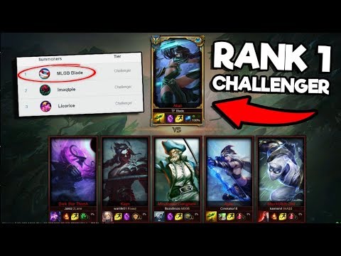 Rank #1 Challenger TF BLADE vs. 5 Silver Players - League of Legends