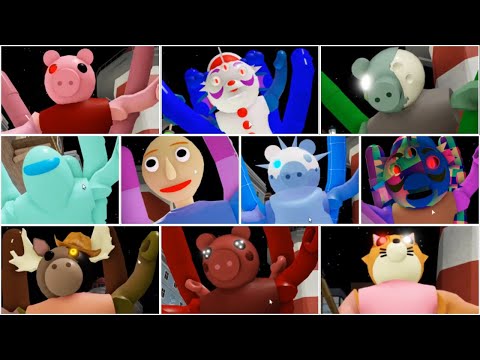 ROBLOX PIGGY 10 KRAXICORDE JUMPSCARES - Roblox Piggy Jumpscares