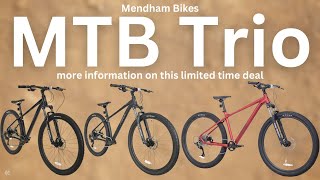 MTB Trio Updates & Details | Able Bike Co | Univega USA Mountain Bikes from Mendham Bikes