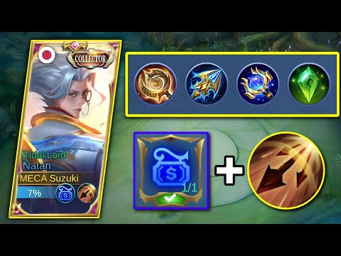 NATAN BEST BUILD BURST DAMAGE by Suzuki! | NATAN BEST BUILD 2023 GLOBAL NATAN -MLBB