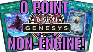 GOING OVER THE 0 POINT NON ENGINE IN YUGIOH GENESYS! #ygogenesys