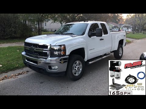LML Duramax FASS 165 Lift Pump Install Prevent CP4 Fuel Pump Failure!