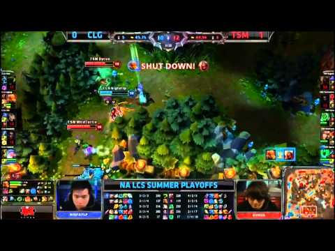 CLG vs TSM NA REGIONALS Quarter final game 2 Reginald making the plays again