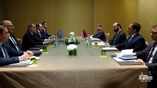 Meeting of Foreign Ministers of Armenia and Azerbaijan in Geneva