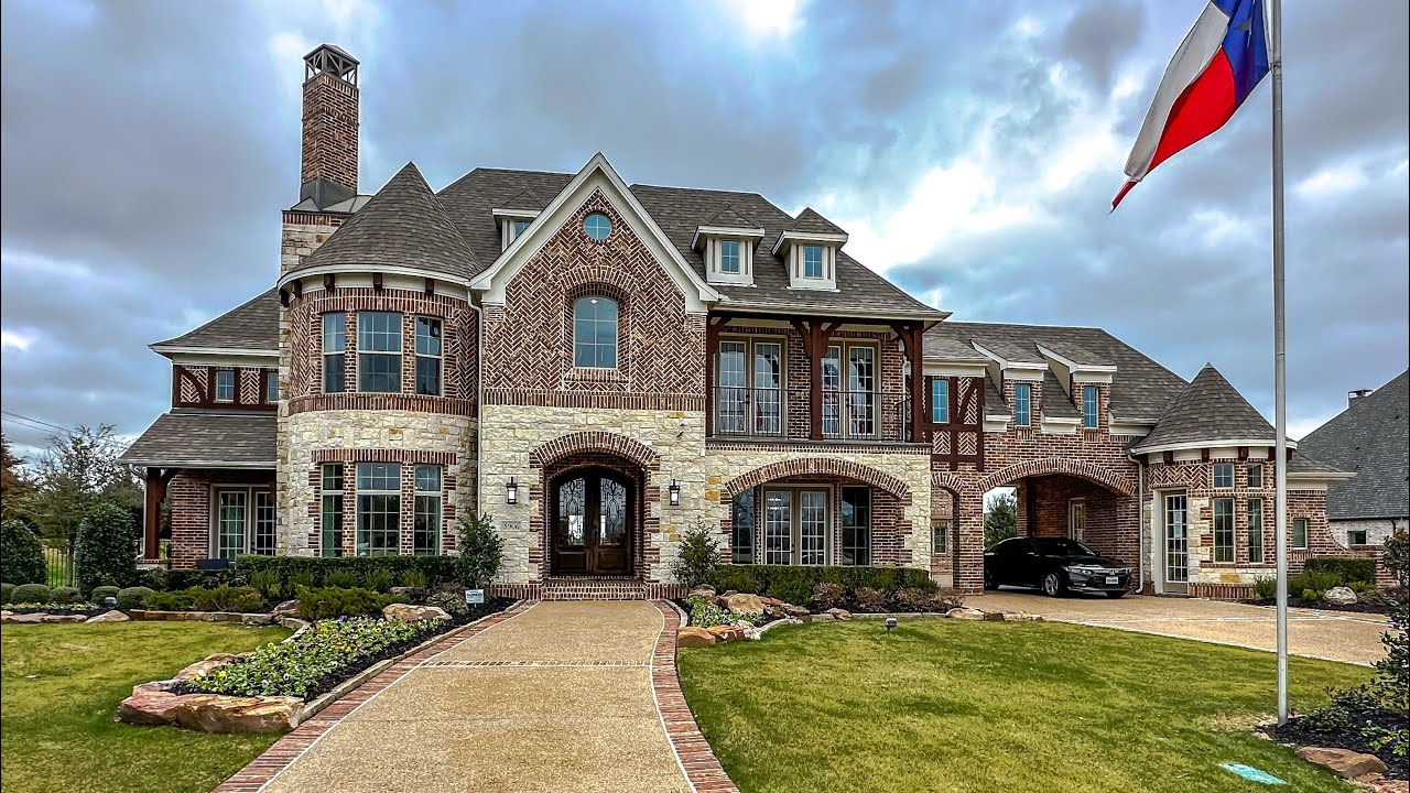 TOUR A $2.1M Luxury Mansion House Tour Near Dallas Texas | Texas Real Estate