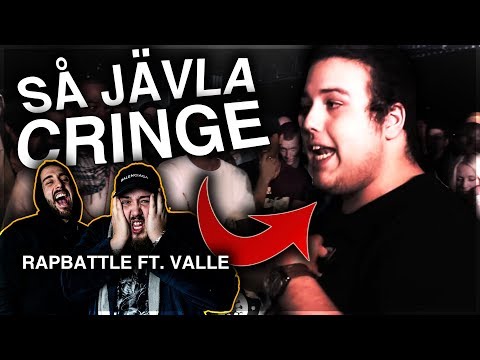 REAGERAR PÅ MIN SISTA RAPBATTLE [ft. VALLE] **CRINGE AF**
