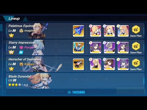 Honkai impact 3 Nirvana Abyss:HoD(466D):722+ Pts