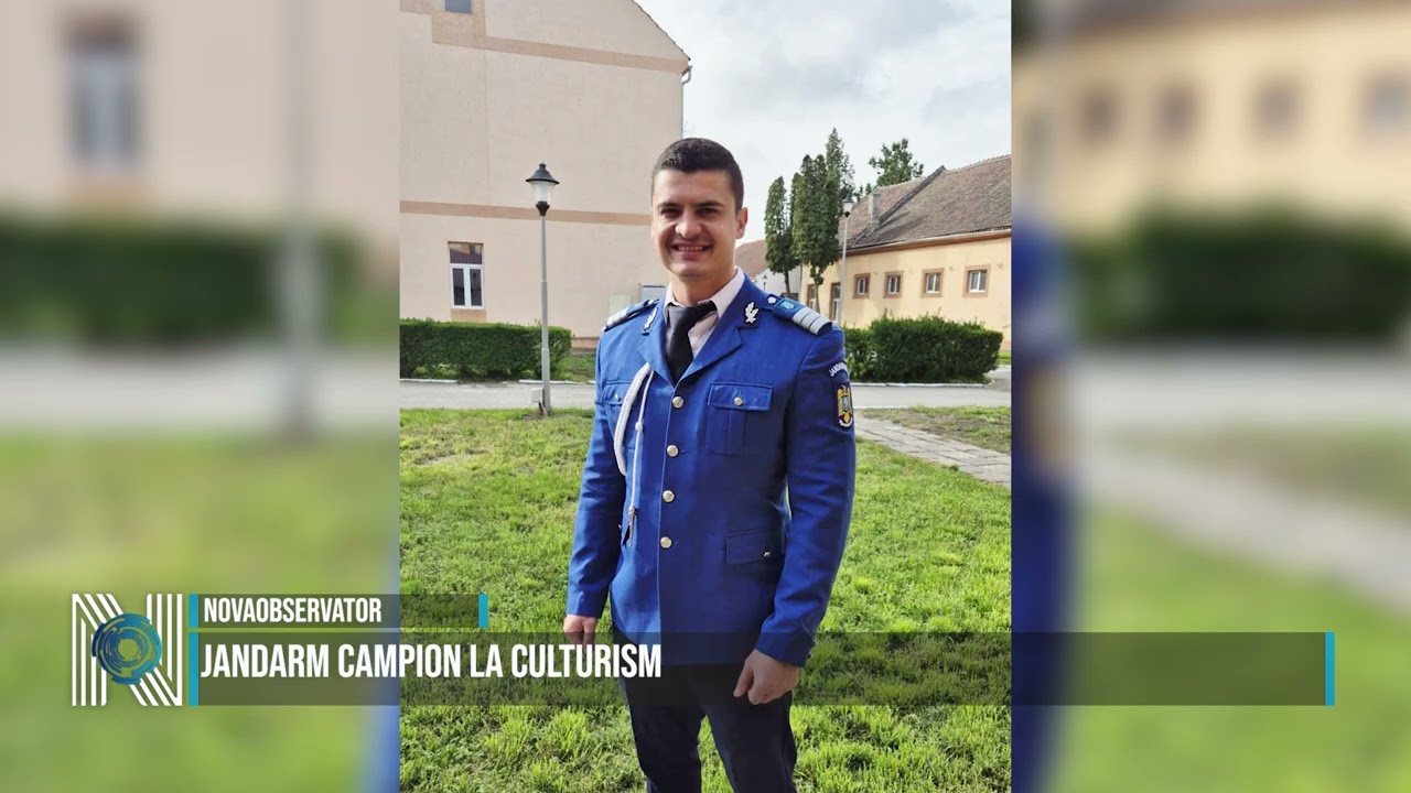 Jandarm campion la culturism