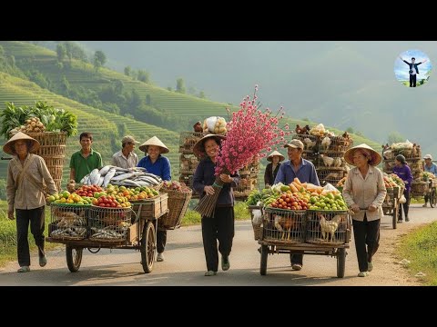 Amazing Traditional Mountain Market | Villagers Selling Fresh Food Daily