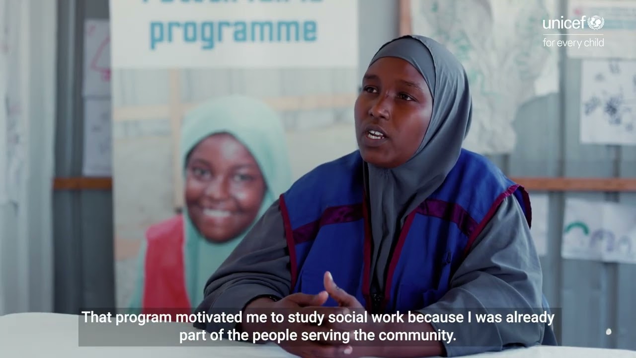A day in the life of Zamzam, a trained social worker in Somalia