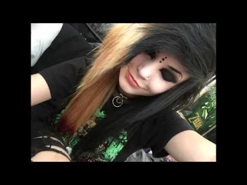 Emo/ gothic makeup tutorial