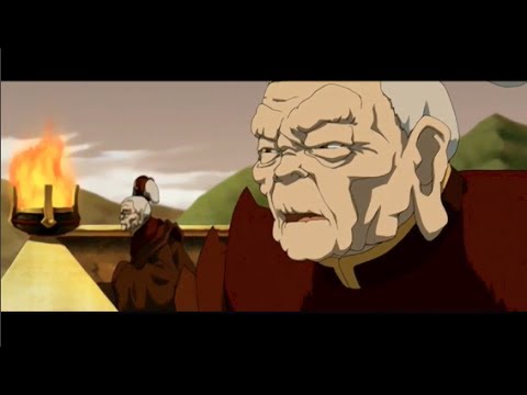 Lo and Li's Fire Nation Speech: Full Scene [HD]