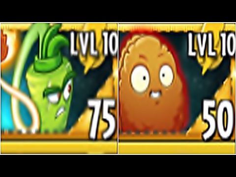 TEAMS Wasabi Whip Max Level Up Vs Explode-o-nut Pvz 2 in Plants vs. Zombies 2: Gameplay 2017