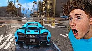 Playing GTA 5 With ULTRA REALISTIC Graphics Mods!
