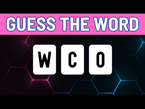 Scrambled word game part 3 | Quiz Amazing