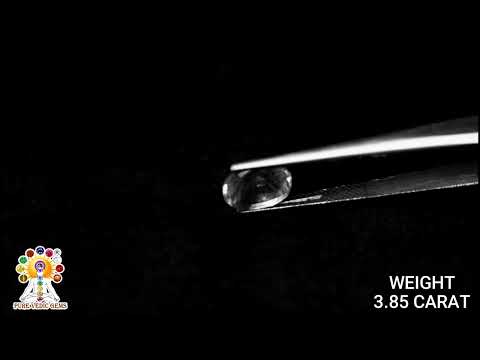 White Sapphire 3.85ct. (Economy) video