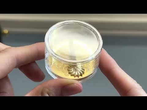 Canada 2025 $20 Gilded Sundial Pure Silver Coin