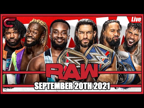 ROMAN REIGNS vs BOBBY LASHLEY vs BIG E - WWE RAW September 20th 2021 Live Stream: Watch Along